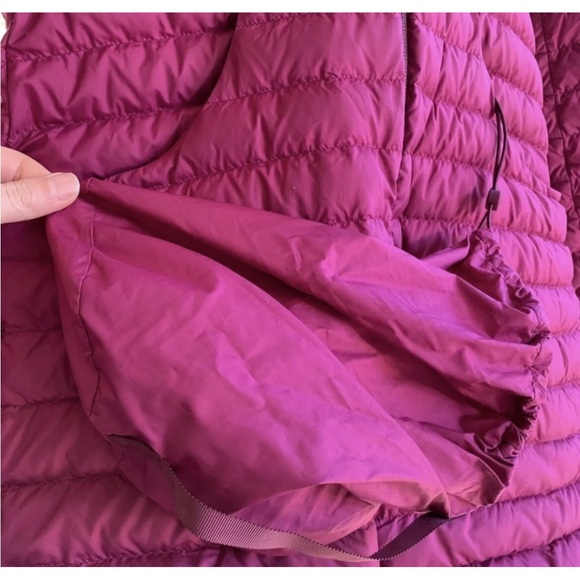 Lululemon Pack It Down Long Jacket Marvel Raspberry Color sz.6 - Picture 6 of 8
